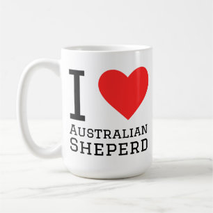 I love Australian shepherd  Coffee Mug