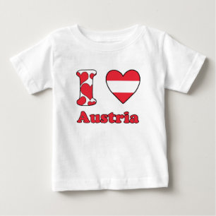 I love Austria Baby T-Shirt