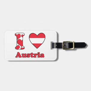 I love Austria Luggage Tag