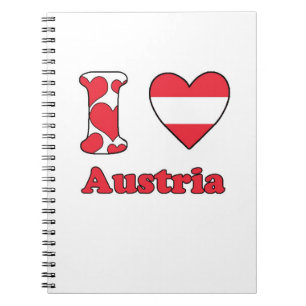 I love Austria Notebook