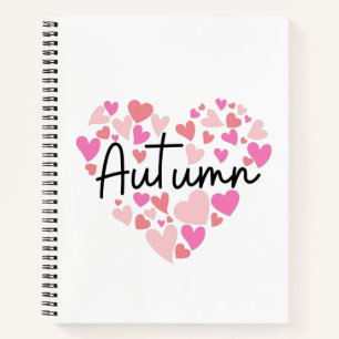 I love Autumn Notebook
