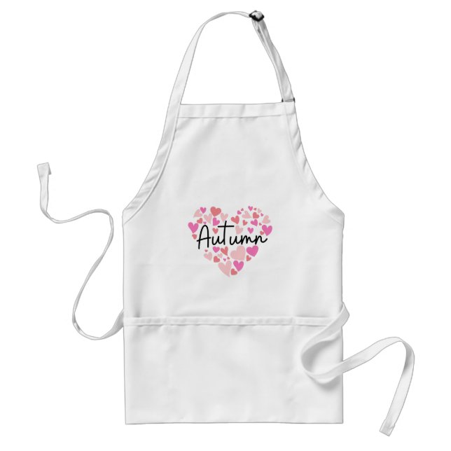 I love Autumn Standard Apron (Front)
