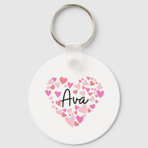 I love Ava Key Ring