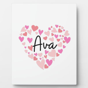 I love Ava Plaque