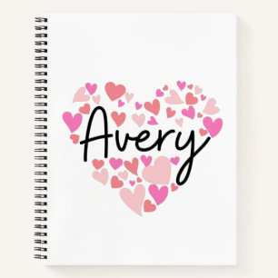 I love Avery Notebook
