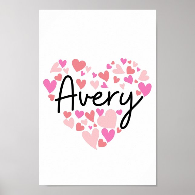 I love Avery Poster (Front)