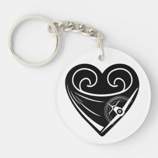 I Love Aviation  Key Ring