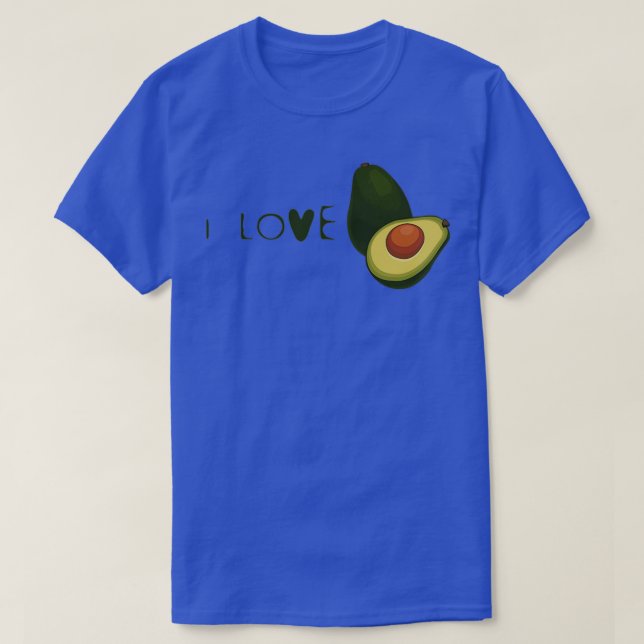 I love avocado Classic TShirt (Design Front)