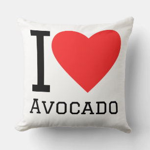I love avocado cushion