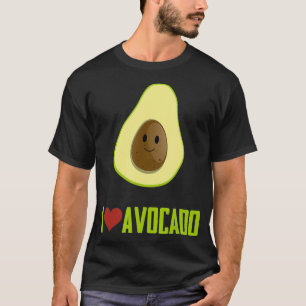 I Love Avocado Gift Keto and Vegan Diets Veganis T-Shirt