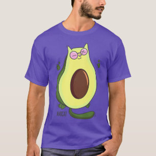 I Love Avocados And My CatAvocat T-Shirt