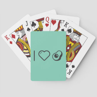 I Love Avocados Playing Cards