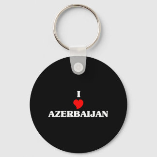 I Love Azerbaijan Key Ring