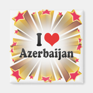I Love Azerbaijan Magnet