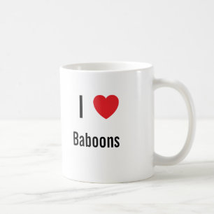 I love Baboons Coffee Mug