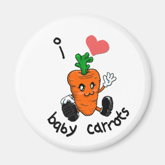 I love baby carrots magnet