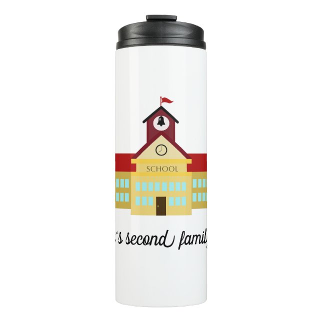 I Love Back to School  Thermal Tumbler (Front)