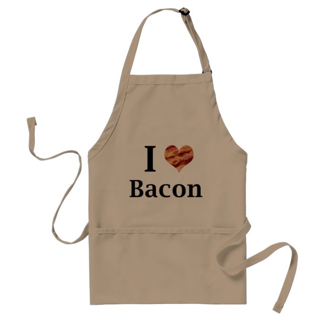 I Love Bacon Apron (Front)