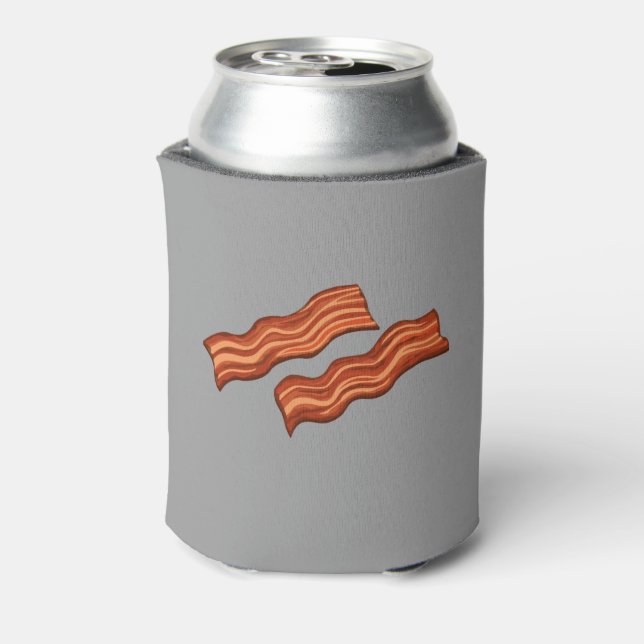 I love bacon. can cooler (Can Back)