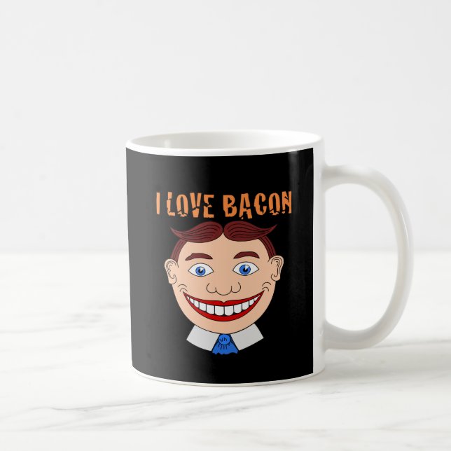 I LOVE BACON COFFEE MUG (Right)