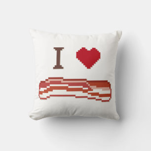 I Love Bacon Cushion