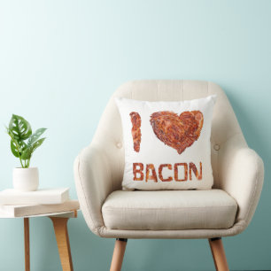 I Love Bacon Cushion