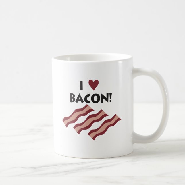I Love Bacon - Mug (Right)