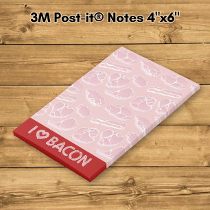 I Love Bacon Post-it Notes