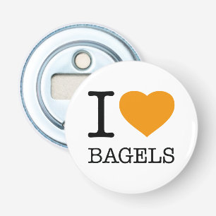I LOVE BAGELS BOTTLE OPENER