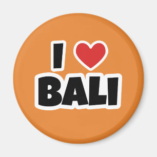 I love Bali Magnet
