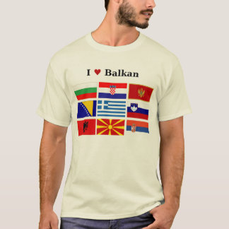 I Love Balkan T-Shirt