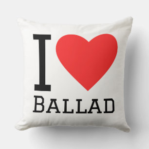 I love ballad cushion