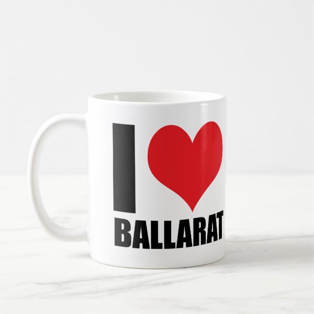 I love Ballarat Coffee Mug (Left)