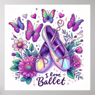 I Love Ballet Poster