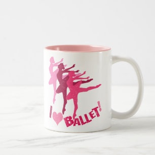 I love Ballet Two-Tone Coffee Mug