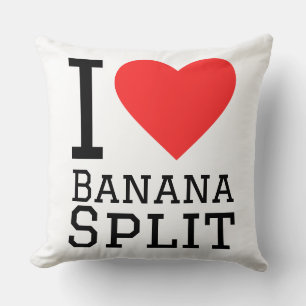 I love banana split cushion