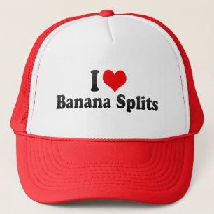 I Love Banana Splits Trucker Hat