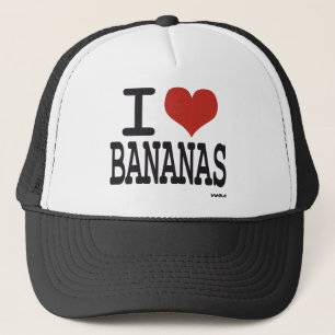 I love bananas trucker hat