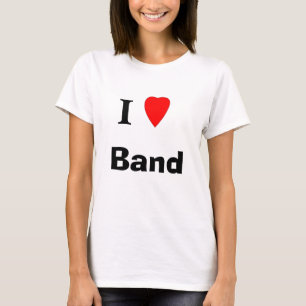 i love band T-Shirt