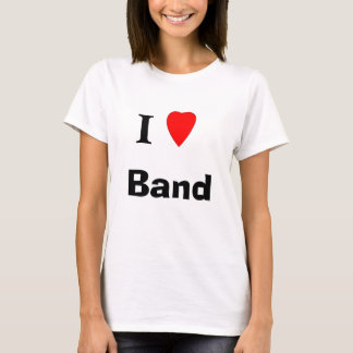 i love band T-Shirt