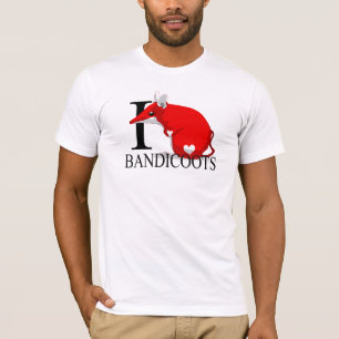 I Love Bandicoots T-shirts