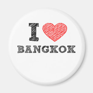 I Love Bangkok Magnet