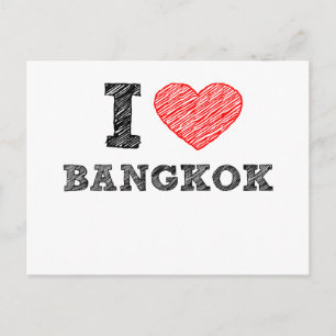 I Love Bangkok Postcard