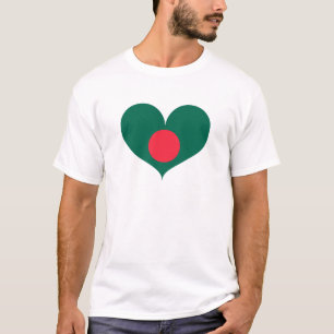I Love Bangladesh Flag T-Shirt