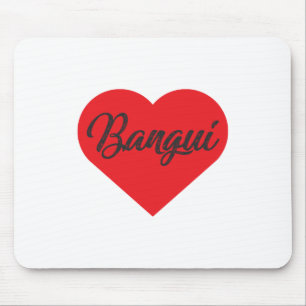 I Love Bangui - Central African Republic Mouse Pad