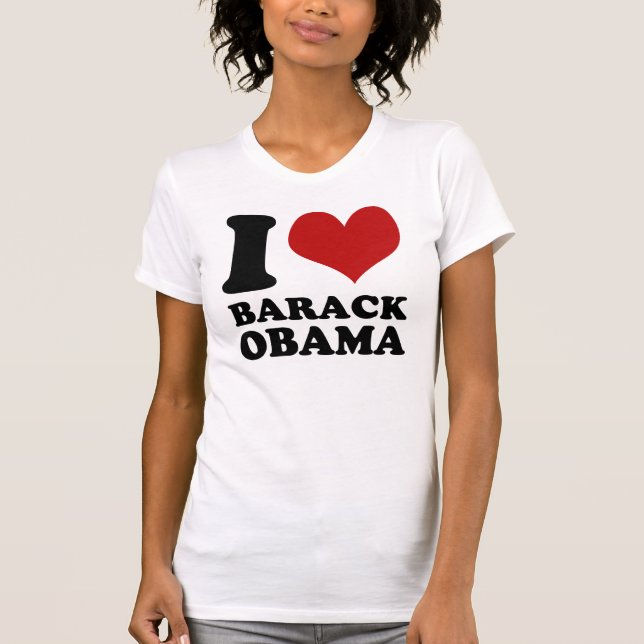 I love Barack Obama Vintage t shirt (Front)