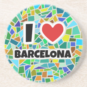 I love Barcelona Coaster