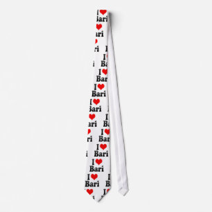 I Love Bari, Italy Tie