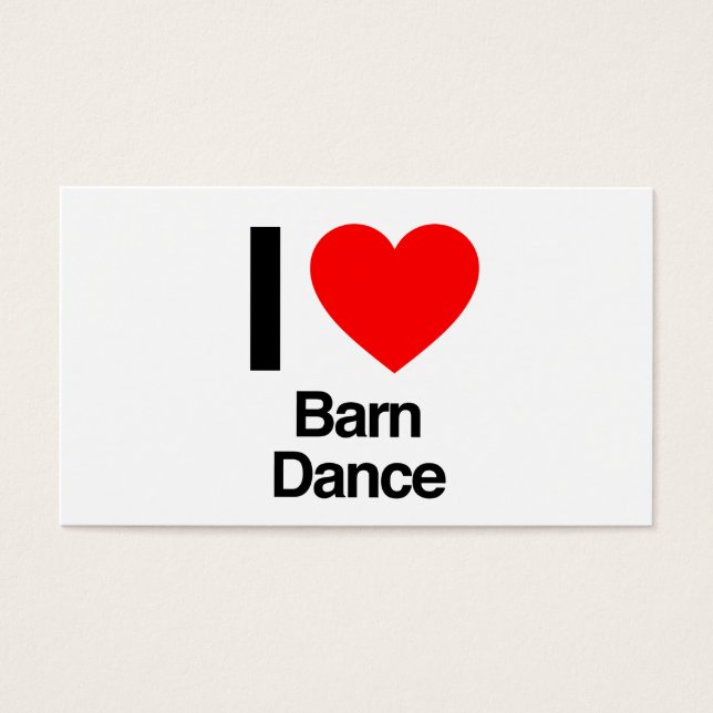 i love barn dance (Front)