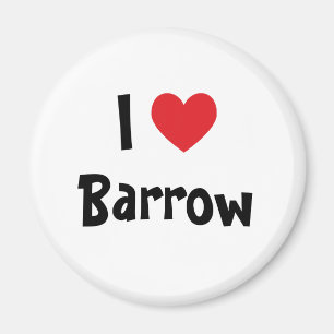 I Love Barrow Magnet